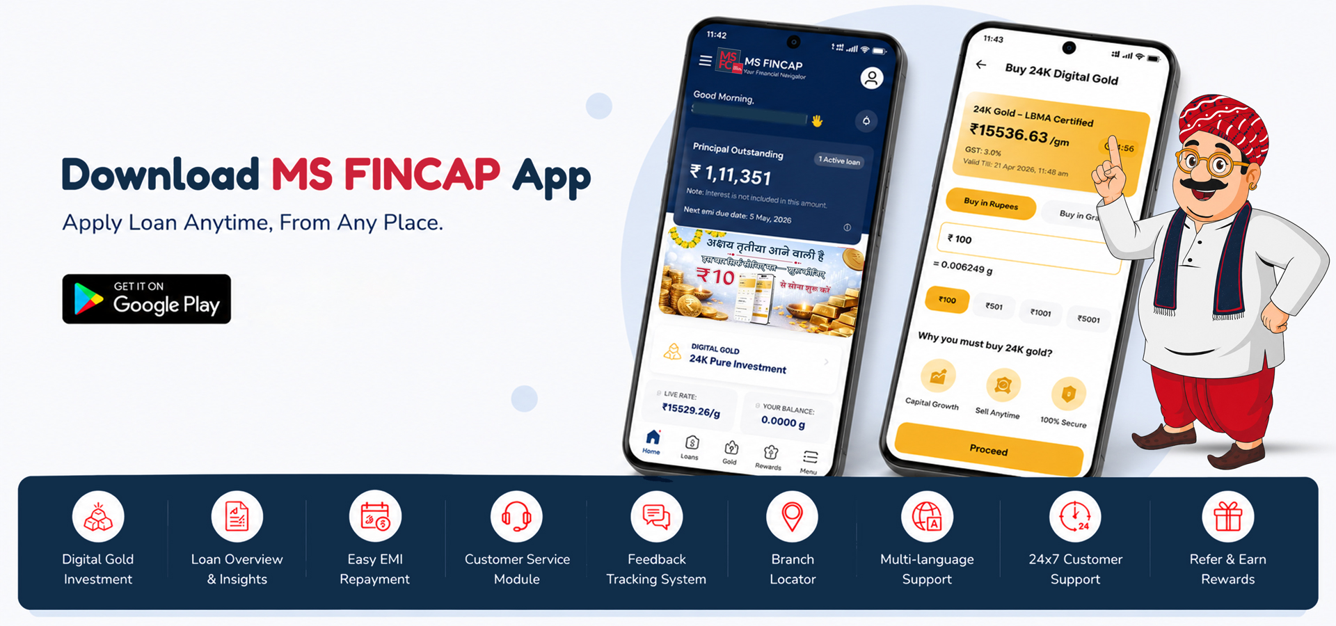 Playstore App Download - MS Fincap